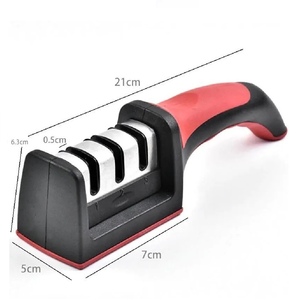 Miniatura 3 de Afilador De Cuchillos Ergonómico Acero